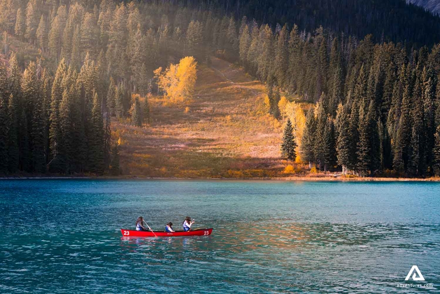 Canoeing trip in Canada