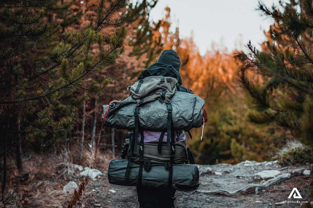 backpacking in canadian nature