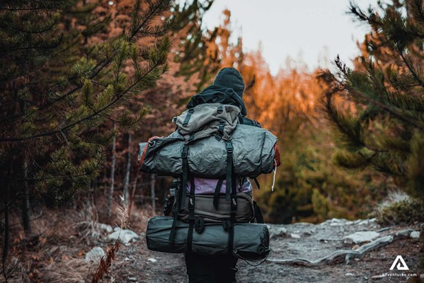 backpacking in canadian nature
