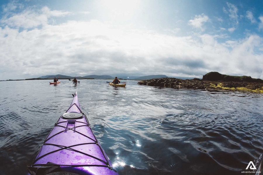 kayaking from Reykjavik