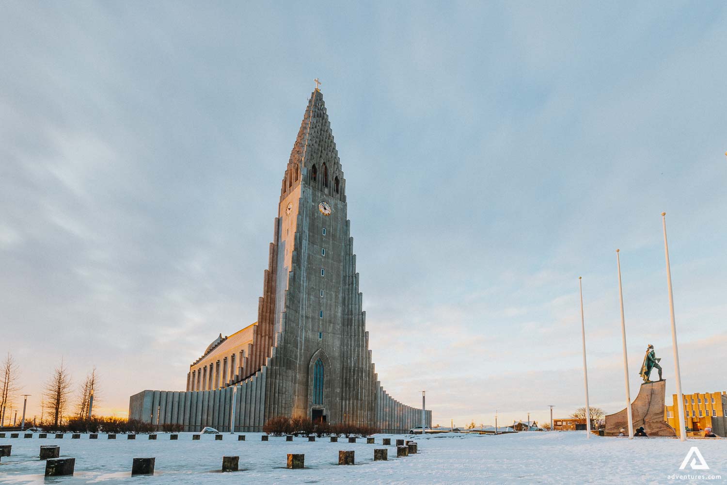 Hallgrímskirkja Reykjavik Church Iceland Capital City