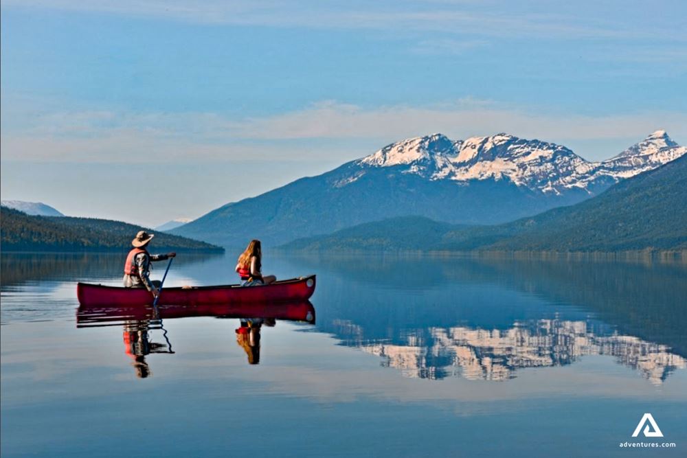 Lake Canoeing In Wells Gray Provincial Park Adventures Com