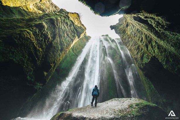 Gljufrabui Waterfall Iceland