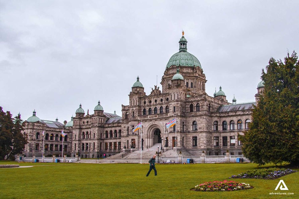 parliament building outside view in vancouver island