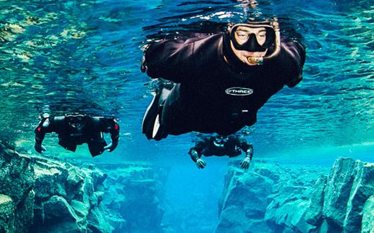 Snorkeling à la faille de Silfra – Thingvellir