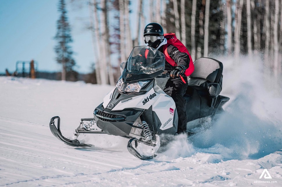 Travel Snowmobiling Winter Fun Outdoors Activity