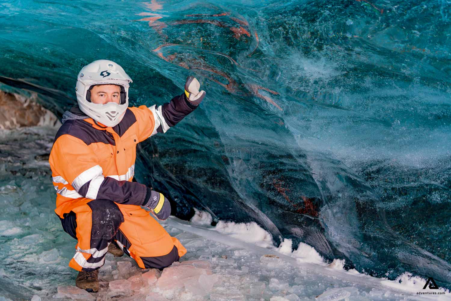Snowmobile & Ice Cave Tour in Iceland