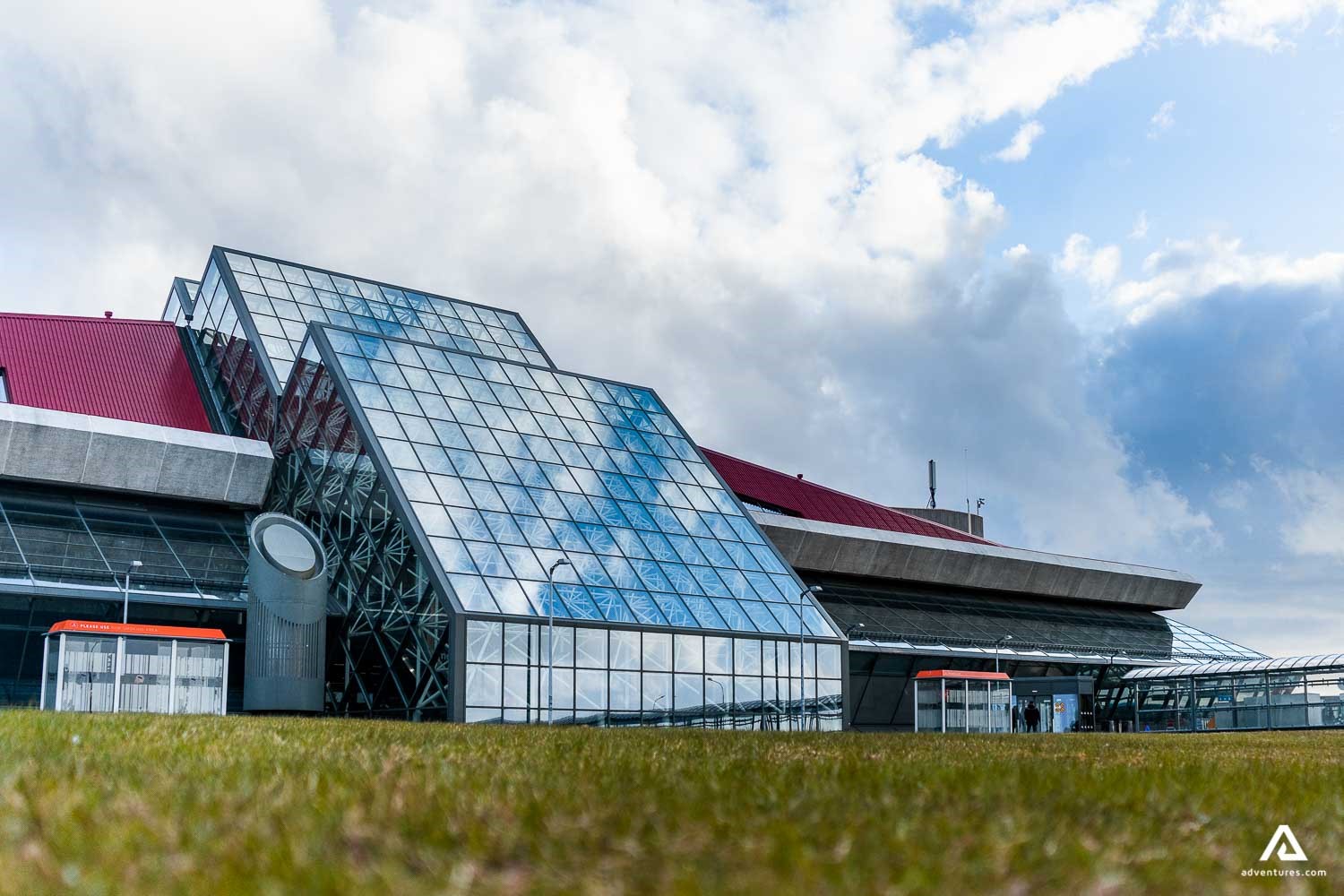 Keflavik Airport Outside Roof Top