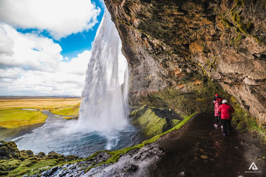 Seljalandsfoss Waterfall In Iceland South