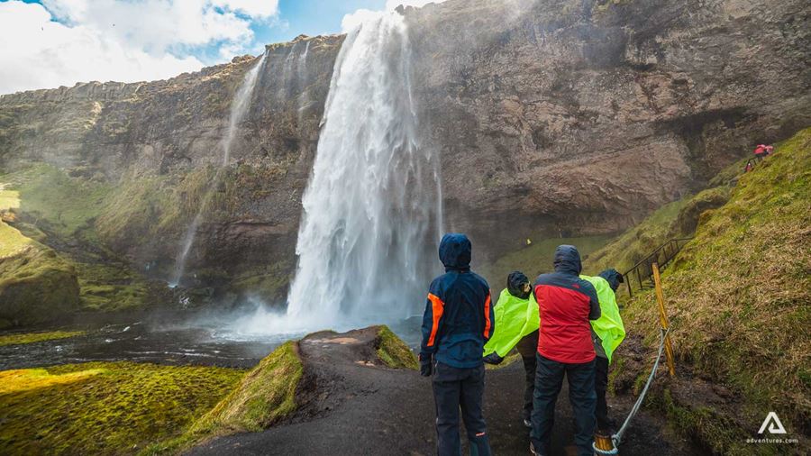 Route To Seljalandsfoss Waterfall