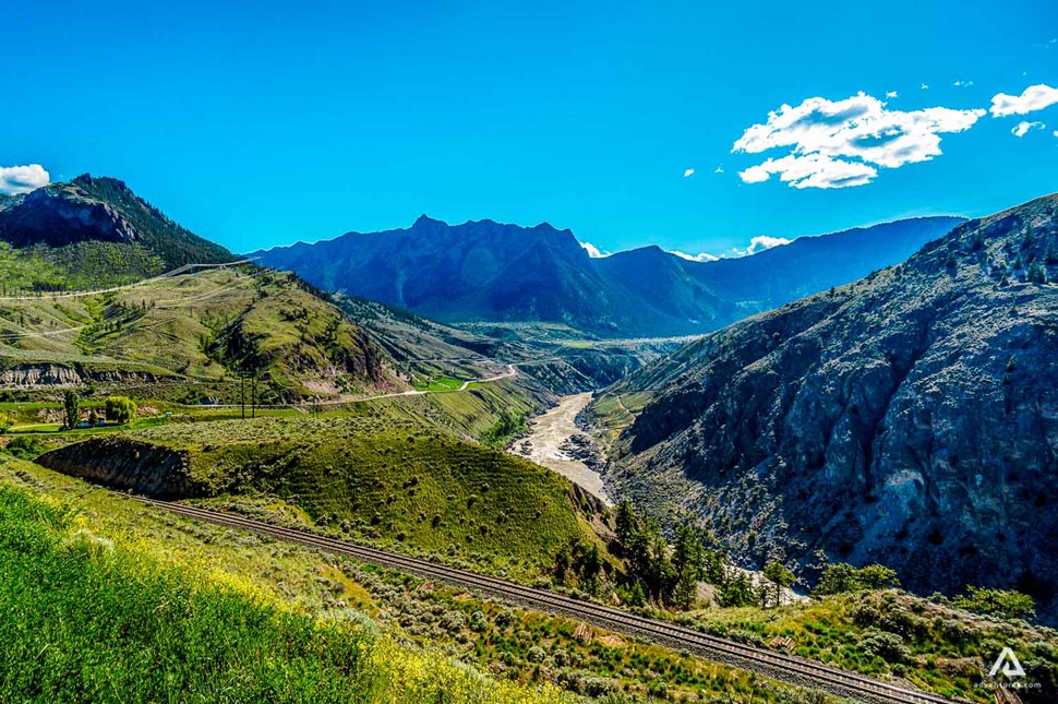 The Chilcotin Mountains in summer