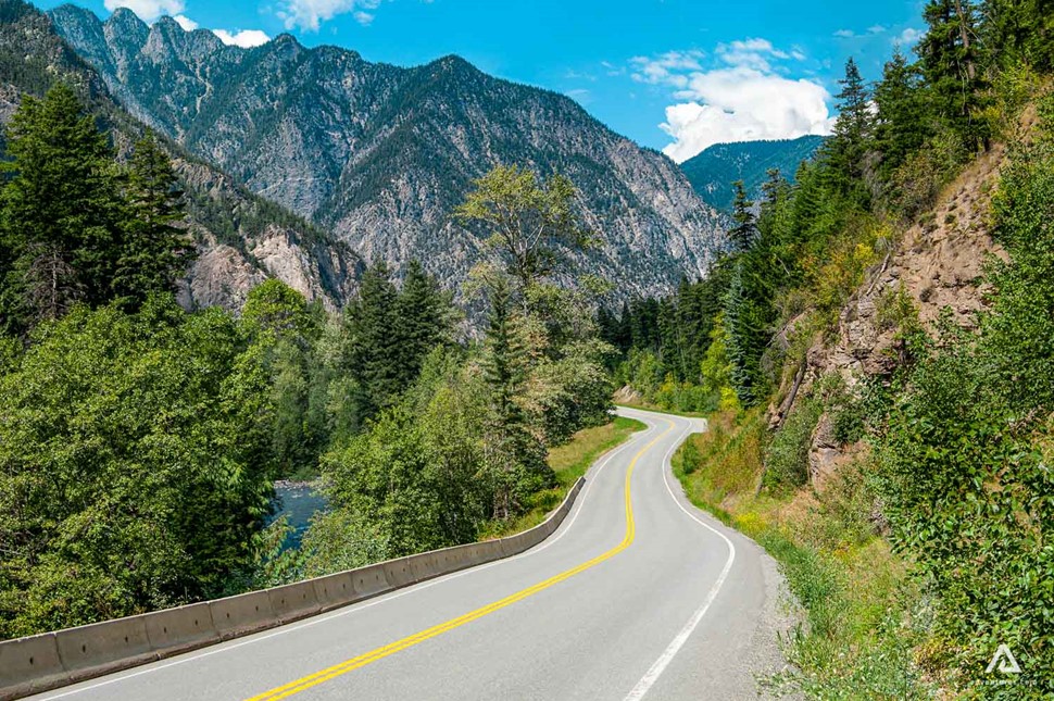 paved Road in British Columbia