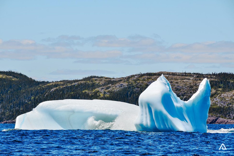 Ice cap in Bonavista, Newfoundland