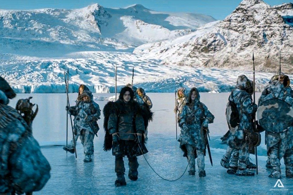 Game of Thrones scene filming in Iceland