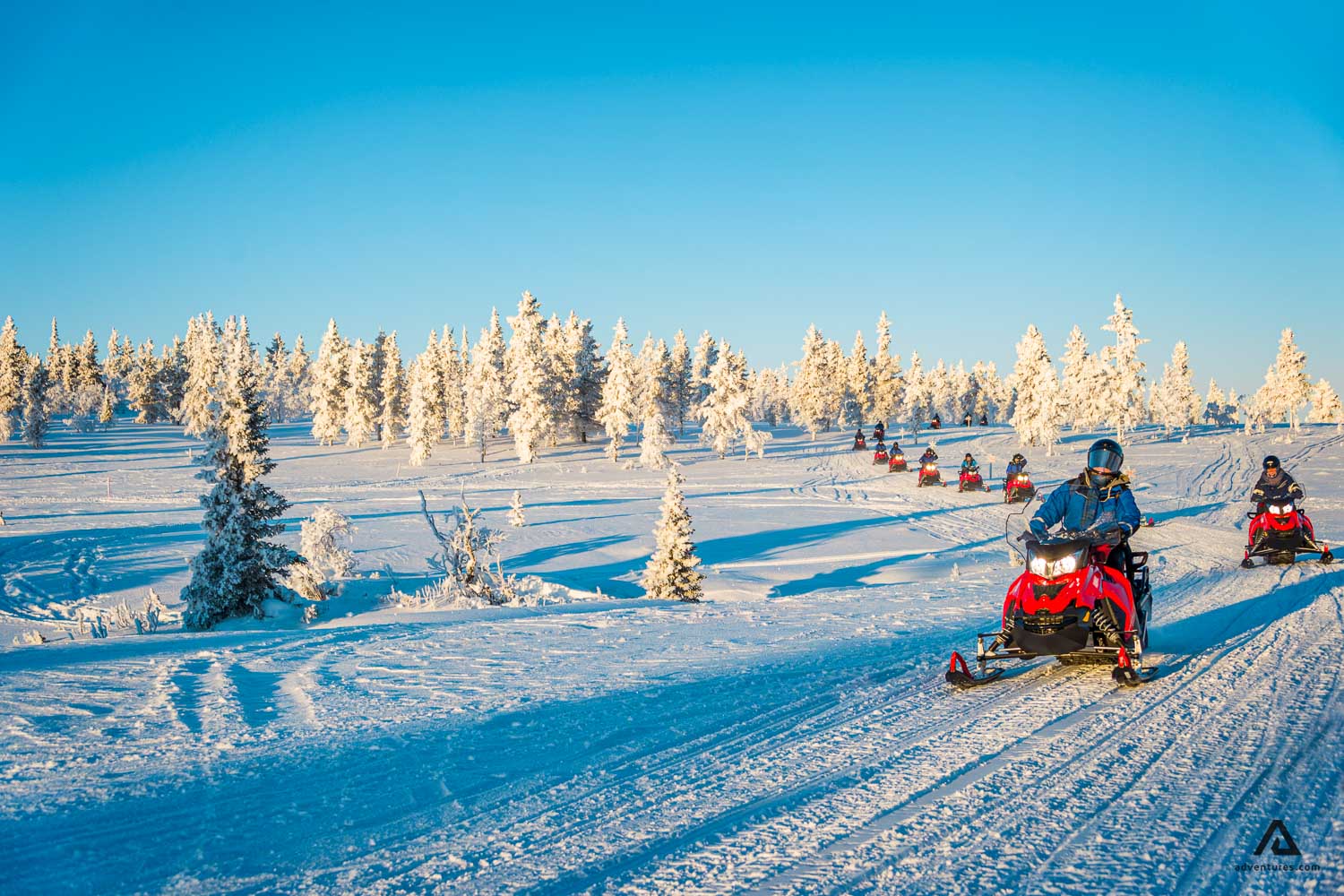 Snowmobiling in Algonquin Provincial Park
