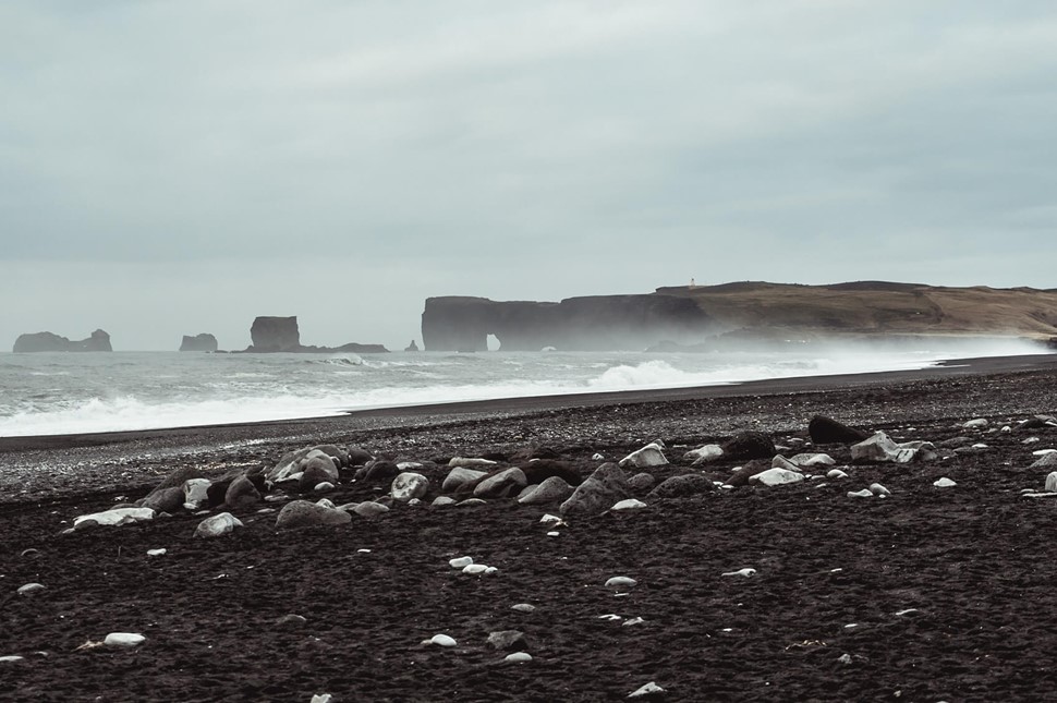 Dyrhólaey peninsula in South Iceland