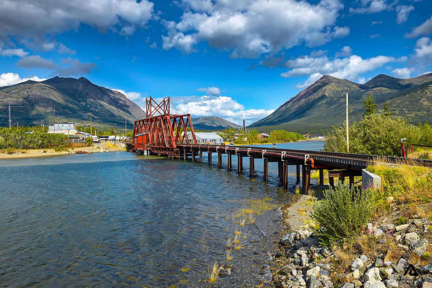 Chilkoot Trail arch bridge