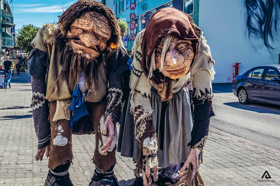 Street Trolls in Iceland