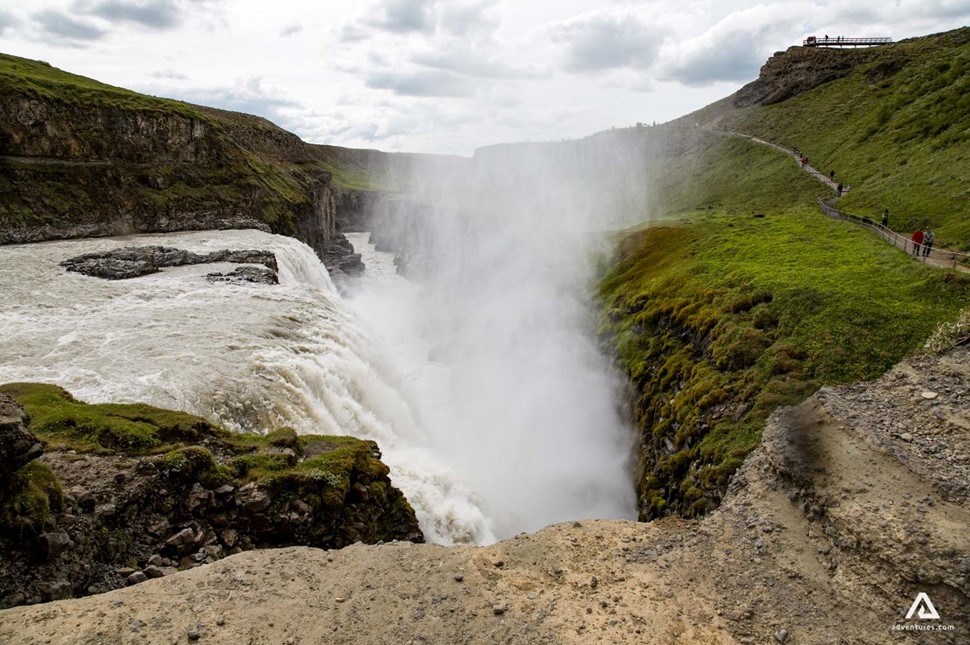 Stunning Gullfoss Waterfall