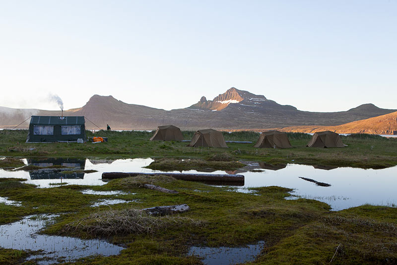 camping in westfjords