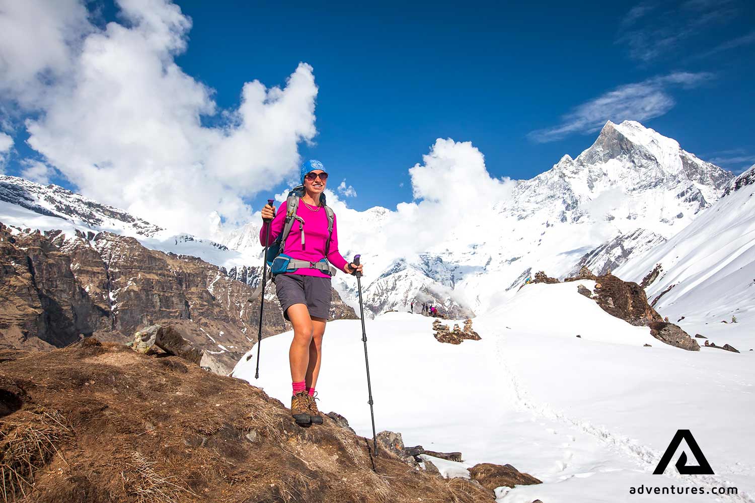 Annapurna Circuit Hiking Taril in Nepal