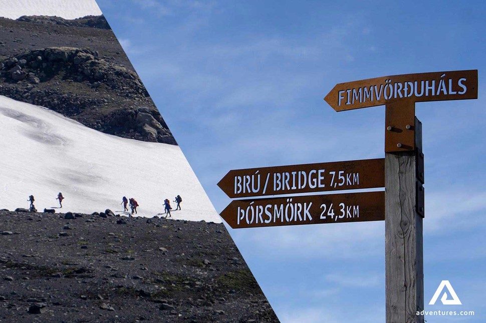 hiking the fimmvorduhals trail in summer